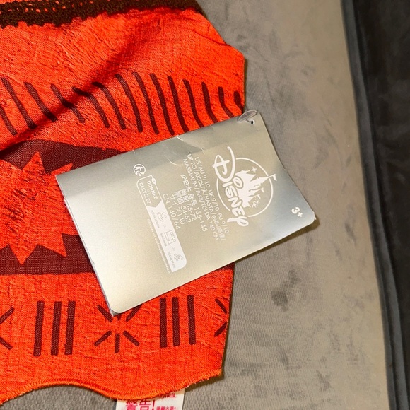 NEW Disney Store Moana Top for Halloween Dress Up Costume Kids 9/10, Top Only - Picture 2 of 5